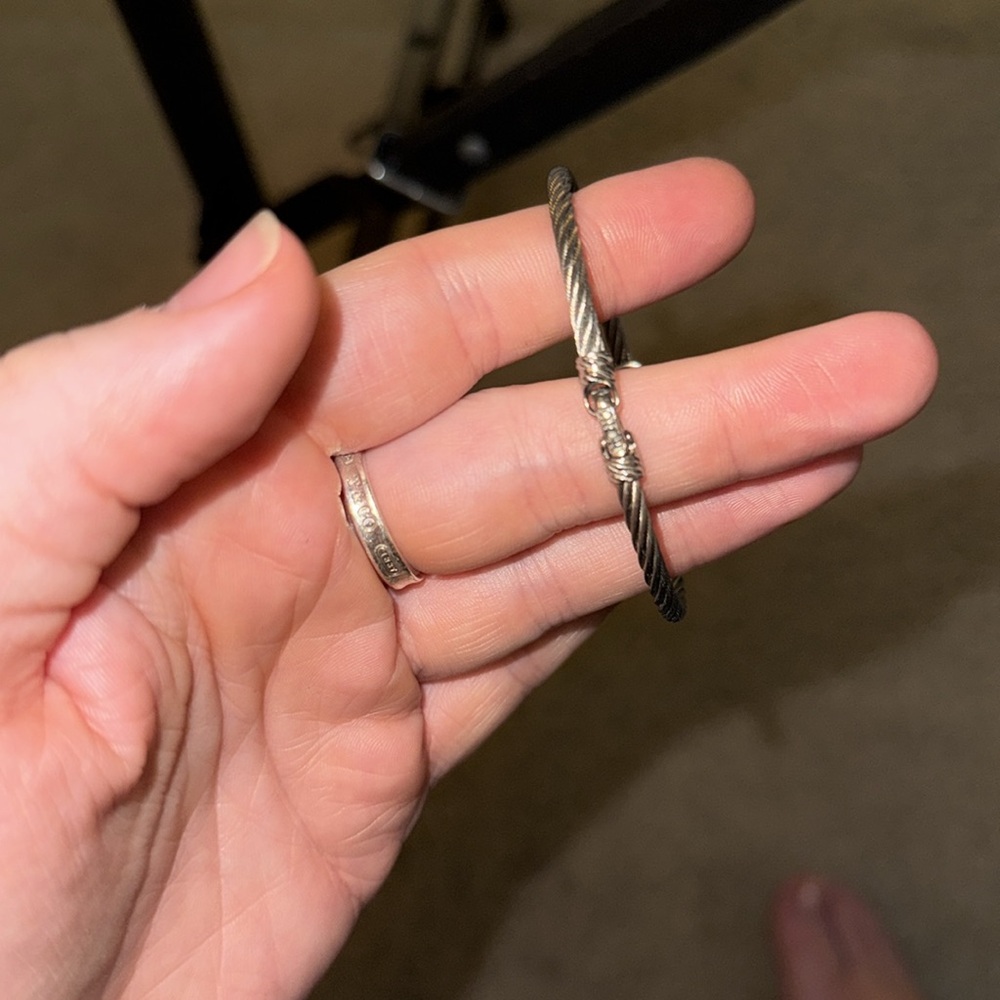 Alor Single Round Stackable Bracelet With Natural… - image 3